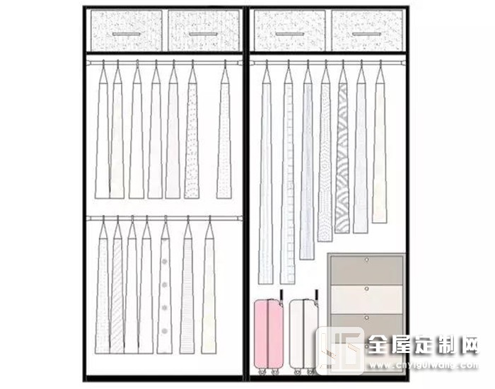 帥太全屋定制衣柜內(nèi)部都這樣設(shè)計(jì)，還不趕緊找做！
