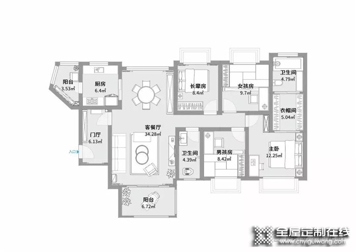 卡諾亞全屋定制案例賞析，收藏你人生的每處溫暖