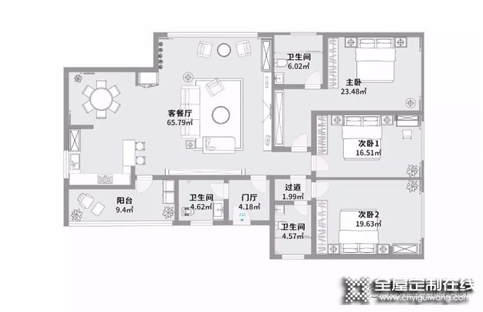 卡諾亞給空間浪漫，用極簡成就愛之家