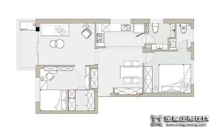 佰麗愛家全屋定制案例：120㎡現(xiàn)代風，裝修自然隨性，還有個可愛的公主房！