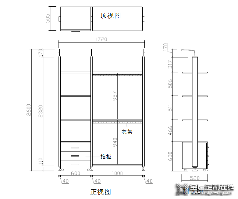 直型柜、頂柜、轉(zhuǎn)角柜——衣柜產(chǎn)品結(jié)構(gòu)知識(shí)分享_5