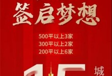 佰麗愛(ài)家全屋定制2021年10月招商勢(shì)如破竹，簽約15城