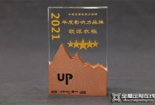 喜報 | 歐派衣柜榮膺2021年度家居品牌力量評選四大獎項(xiàng)！