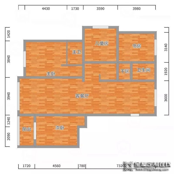 優(yōu)格全屋定制154m²現(xiàn)代簡(jiǎn)約風(fēng)格3居室，鄰居都說(shuō)裝得漂亮，值得借鑒