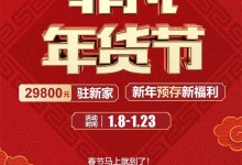 勞卡全屋定制|不到3萬駐新家，紅紅火火過大年，熱鬧非凡年貨節(jié)！