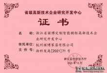 喜訊！麗博家居被認定為“省級高新技術企業(yè)研究開發(fā)中心”