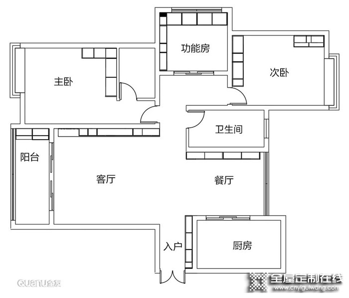 定制卡座，巧造休閑區(qū) 全友全屋定制這樣的美式輕復(fù)古第一次見