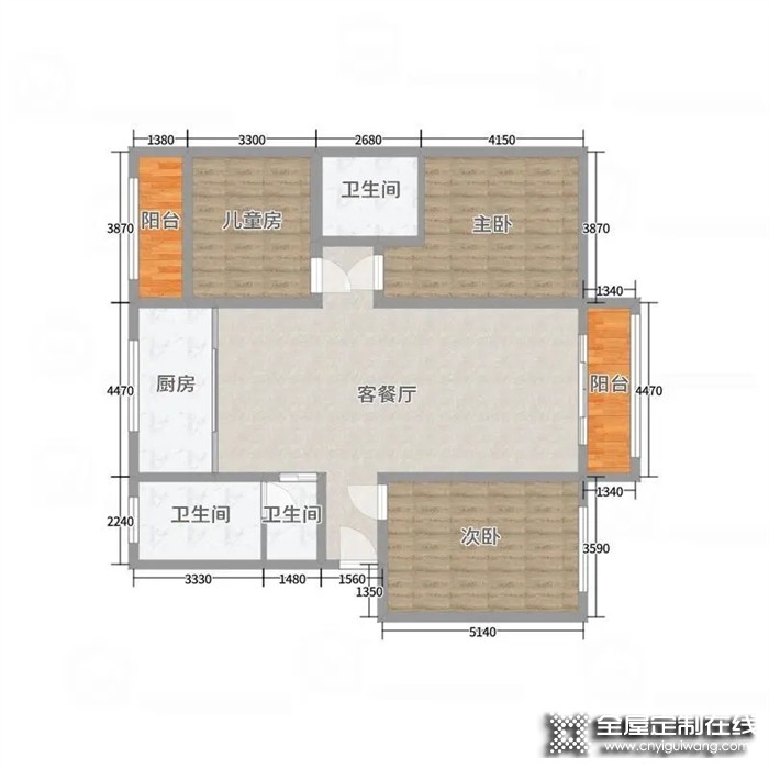 優(yōu)格全屋定制 | 120㎡現(xiàn)代輕奢風(fēng)，滿滿的精致高級感，愛了愛了！