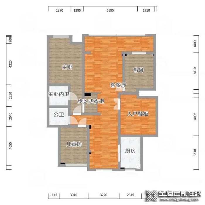 優(yōu)格全屋定制 | 120㎡現(xiàn)代風裝修，就愛這清新明朗~