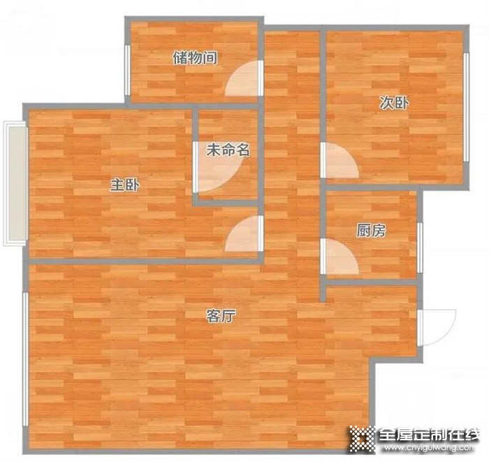 優(yōu)格全屋定制|91平現(xiàn)代風(fēng)格裝修滿屋定制的柜子，太令人羨慕了！