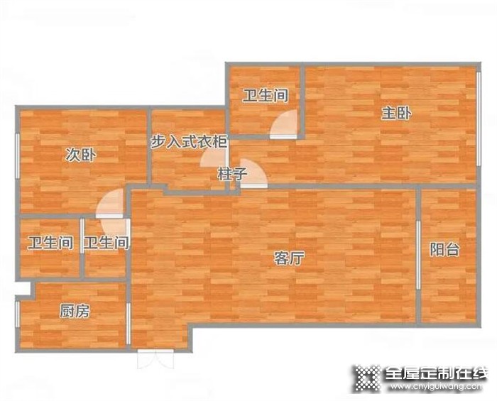 優(yōu)格全屋定制| 這套110㎡現(xiàn)代簡約風(fēng)的裝修，長在了我的審美上！