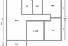 勞卡全屋定制：76㎡也能擁有三居室，書房+健身區(qū)+餐廚一體，100㎡都輸了！