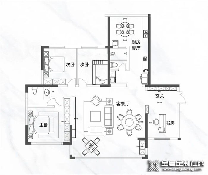 我為瑪格代言丨145㎡花甲奶奶的新家，輕奢高級(jí)，兒孫們都想賴著不走~