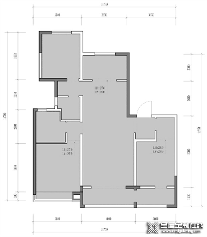 瑪格全屋定制126㎡簡約兩房，客廳臥室改造太絕，全小區(qū)都搶著要方案~