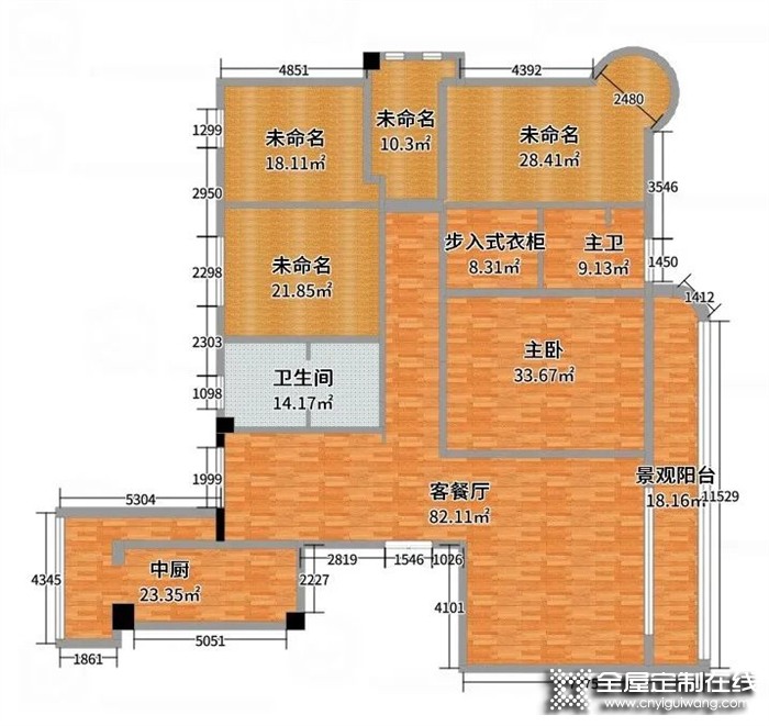 博洛尼案例 | 利落線條與流暢動線，營造時尚都市氣息