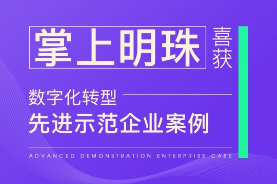 喜報！掌上明珠家居喜獲2023 年消費品行業(yè)數(shù)字化轉(zhuǎn)型先進示范企業(yè)案例！